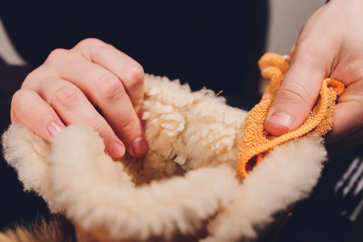 ムートンブーツは自宅で洗濯できない？