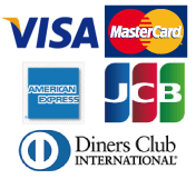 visa mastercard JCB アメックス　ダイナース